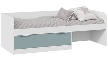 Кроватка Марли Тип 1 (Белый/Серо-голубой) в Тамбове
