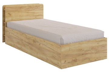 Кроватка с основанием Юниор 90х200 (дуб крафт золотой) в Тамбове