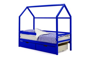 Детская кровать-домик Svogen синий в Тамбове