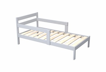 Детская кровать для девочки Нордик 800х1600, массив белый в Тамбове
