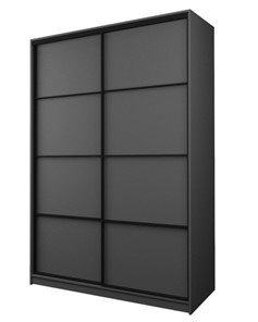 Шкаф 2-х дверный MAX МШ-25-6-18-11, Профиль Черный/Цвет Графит в Тамбове