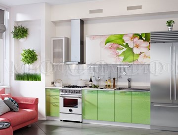 Кухонный гарнитур фотопечать Яблоневый цвет 2,0 в Тамбове