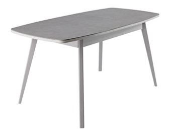 Обеденный раздвижной стол Артктур, Керамика, grigio серый, 51 диагональные массив серый в Тамбове