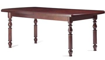 Деревянный стол на кухню 2,0(3,0)х1,1 на четырех ножках, (патина) в Тамбове