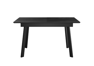 Керамический стол DikLine SKH125 Керамика Черный мрамор/подстолье черное/опоры черные (2 уп.) в Тамбове