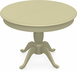Кухонный круглый стол Леонардо-1 исп. Круг 820, тон 10 (Морилка/Эмаль) в Тамбове