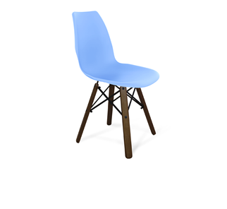 Обеденный стул SHT-ST29/S70 (голубой pan 278/темный орех/черный) в Тамбове