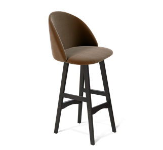 Барный стул SHT-ST35 / SHT-S65 (кофейный ликер/венге) в Тамбове