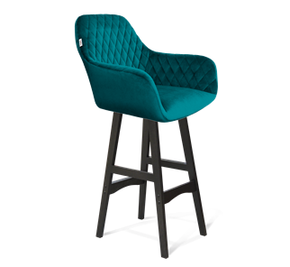 Барный стул SHT-ST38 / SHT-S65 (альпийский бирюзовый/венге) в Тамбове