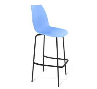 Барный стул SHT-ST29/S29 (голубой pan 278/черный муар) в Тамбове