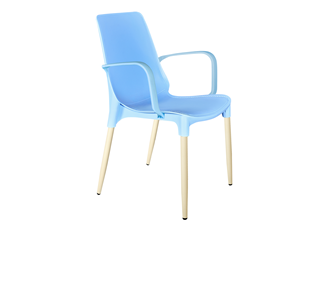 Кухонный стул SHT-ST76/S424-С (голубой/ваниль) в Тамбове