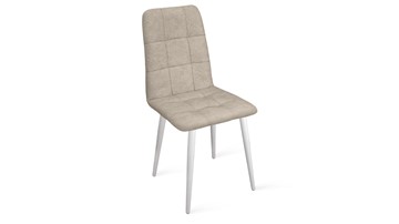Обеденный стул Аспен К1С (Белый матовый/Микровелюр Duna Brilliant) в Тамбове