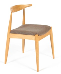 Кухонный стул BULL бук/ткань 54,5x54x75 Натуральный (2 шт) арт.13985 в Тамбове