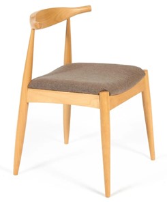 Обеденный стул BULL бук/ткань 54,5x54x75 Натуральный арт.19586 в Тамбове