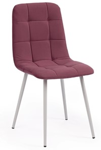 Обеденный стул CHILLY MAX 45х54х90 сливовый 16/белый арт.18286 в Тамбове