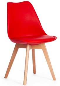 Обеденный стул TULIP (mod. 73) 48,5х52,5х83 красный арт.14208 в Тамбове