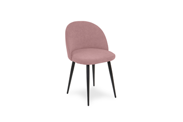 Обеденный стул Brendoss Лайт розовый черные ножки в Тамбове