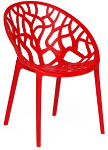Кресло BUSH (mod.017) пластик 60*58,5*80 красный, арт.11726 в Тамбове