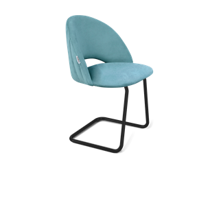Обеденный стул SHT-ST34-1 / SHT-S45-1 (голубая пастель/черный муар) в Тамбове