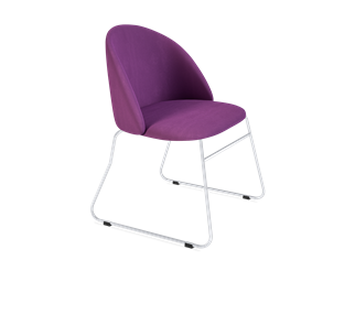 Обеденный стул SHT-ST35 / SHT-S167 (ягодное варенье/хром лак) в Тамбове