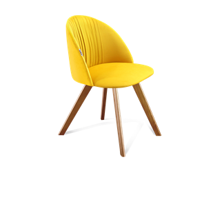 Обеденный стул SHT-ST35-1 / SHT-S39 (имперский жёлтый/светлый орех) в Тамбове