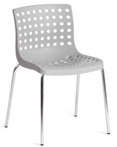 Кухонный стул SKALBERG (mod. C-084-A) 46х56х79 Grey (серый) / Chrome (хром) арт.19259 в Тамбове