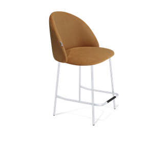 Полубарный стул SHT-ST35 / SHT-S29P-1 (горчичный/хром лак) в Тамбове