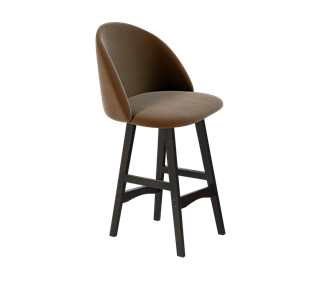 Полубарный стул SHT-ST35 / SHT-S65-1 (кофейный ликер/венге) в Тамбове