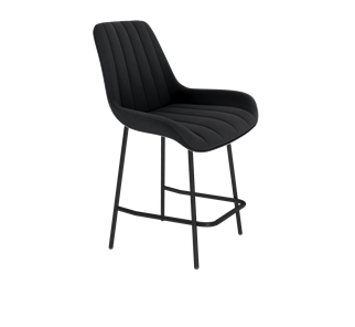 Полубарный стул SHT-ST37 / SHT-S29P-1 (ночное затмение/черный муар) в Тамбове