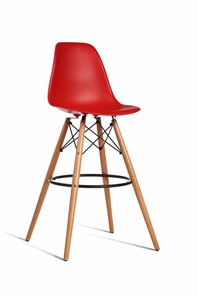 Барный стул DSL 110 Wood bar (красный) в Тамбове