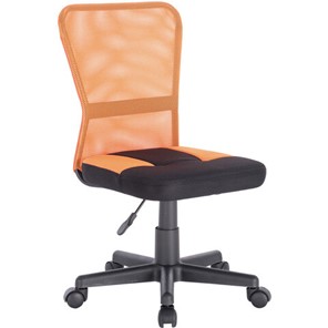 Офисное кресло Brabix Smart MG-313 (без подлокотников, комбинированное, черное/оранжевое) 531844 в Тамбове