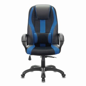 Компьютерное кресло Brabix Premium Rapid GM-102 (экокожа/ткань, черное/синее) 532106 в Тамбове