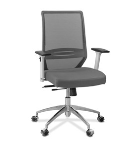 Кресло для руководителя Aero lux, сетка/ткань TW / серая/серая TW в Тамбове