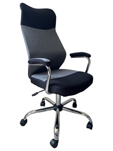 Кресло компьютерное C168 черный/серый в Тамбове