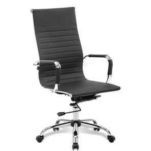 Офисное кресло Brabix BRABIX "Energy EX-509", экокожа, хром, черное, 530862 в Тамбове