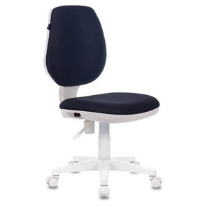 Офисное кресло BRABIX "Fancy MG-201W", без подлокотников, пластик белый, серое, 532412, MG-201W_532412 в Тамбове