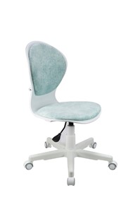 Кресло компьютерное Chair 1139 FW PL White, Голубой в Тамбове