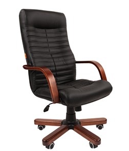 Кресло CHAIRMAN 480 WD, экокожа, цвет черный в Тамбове