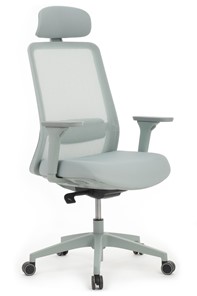 Кресло компьютерное Design WORK W-218C, Голубой в Тамбове