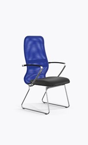 Офисное кресло Метта Ergolife Sit 8 B2-9K - X1+Extra (Синий-Черный) в Тамбове