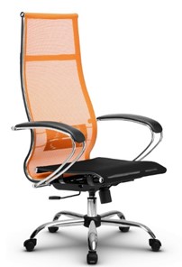 Кресло офисное МЕТТА B 1m 7/K131, Основание 17833 оранжевый/черный в Тамбове