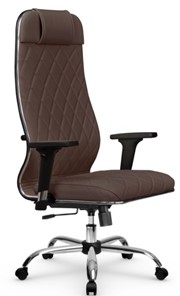 Офисное кресло Мetta L 1m 40M/2D Infinity Easy Clean (MPES) топган, нижняя часть 17833 темно-коричневый в Тамбове