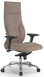 Кресло офисное Мetta L 1m 46/4D Infinity Easy Clean мультиблок, нижняя часть 17838 темно-бежевый в Тамбове