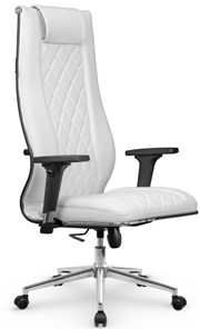 Кресло офисное МЕТТА L 1m 50M/2D Infinity Easy Clean топган OMS, нижняя часть 17853 белый в Тамбове
