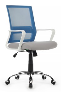 Кресло Riva RCH 1029MW, серый/синий в Тамбове