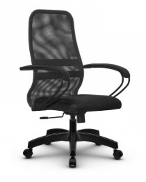 Компьютерное кресло SU-CK130-8 PL темно-серый/черный в Тамбове
