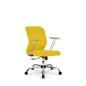 Офисное кресло SU-Mr-4/подл.078/осн.003 желтый в Тамбове