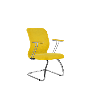 Кресло офисное SU-Mr-4/подл.078/осн.007 желтый в Тамбове