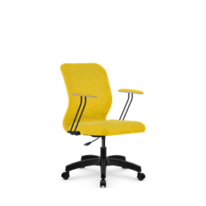 Офисное кресло SU-Mr-4/подл.079/осн.005 желтый в Тамбове