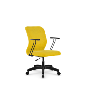 Кресло офисное SU-Mr-4/подл.110/осн.005 желтый в Тамбове